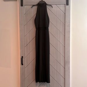 INC International Concepts Black Halter Jumpsuit